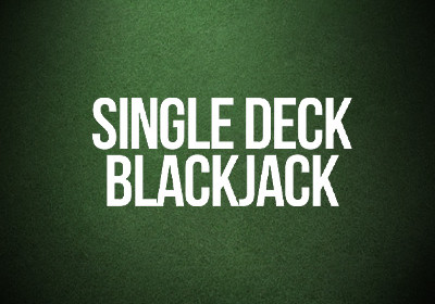 Single Deck Blackjack